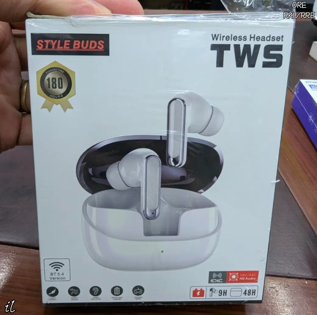 Style Buds TWS Wireless Bluetooth Earbuds (Bluetooth 5.4)